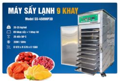 Tủ sấy lạnh 9 khay đối lưu gió 3D