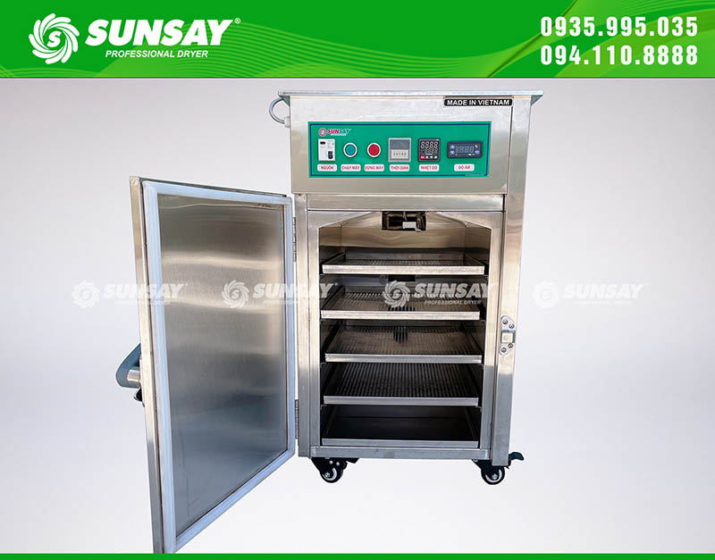 Máy sấy lạnh đối lưu 3D 4 khay sấy yến chất lượng cao hiệu quả, an toàn