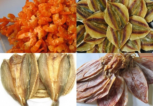 Hải sản sấy