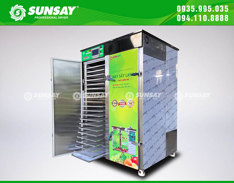 Tủ sấy lạnh có bảng điều khiển dễ sử dụng bằng các thao tác tay đơn giản