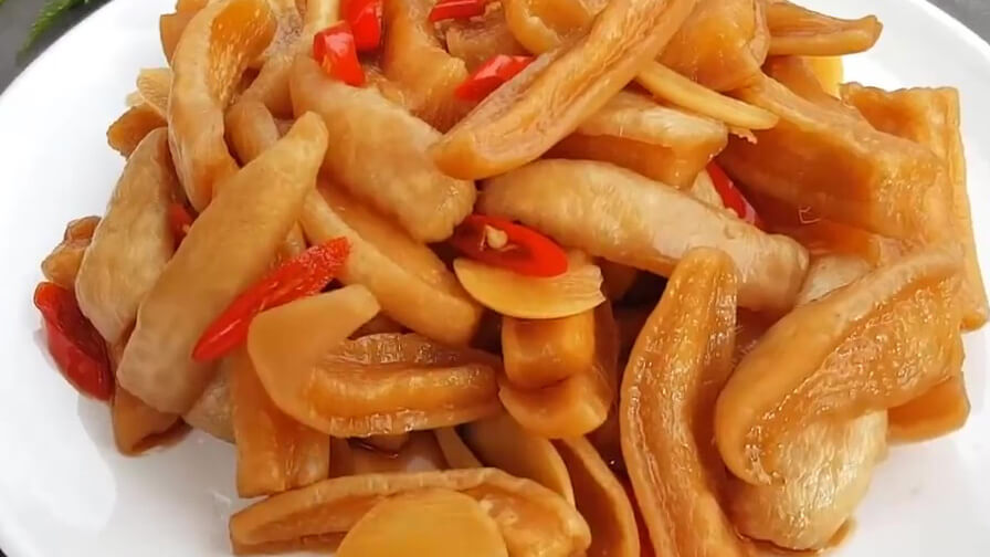 Món ngon làm từ củ cải trắng sấy khô
