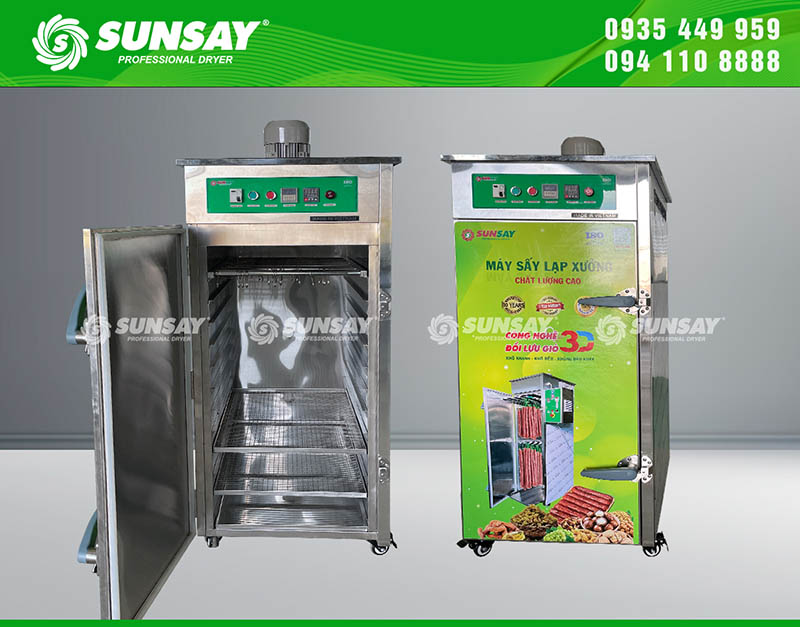 Máy sấy lạp xưởng 50kg chất lượng cao