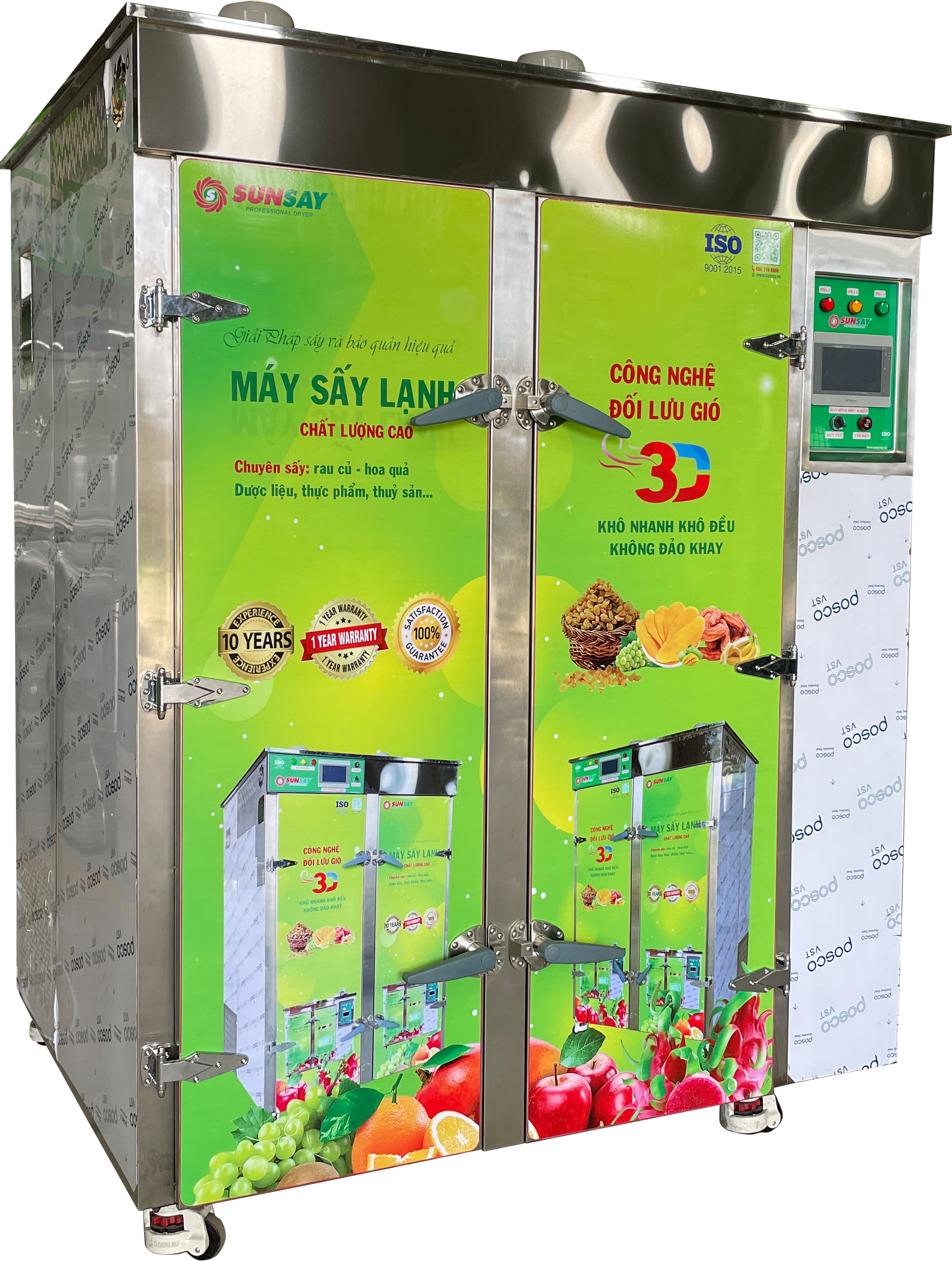 Máy sấy lạnh hoa đậu biếc