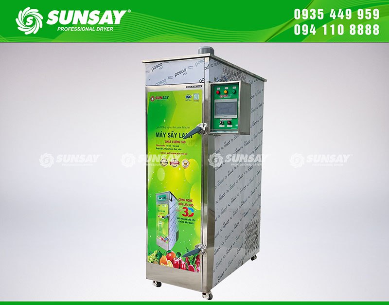 Máy sấy lạnh không làm ồn khi hoạt động, máy chạy êm, bền bỉ