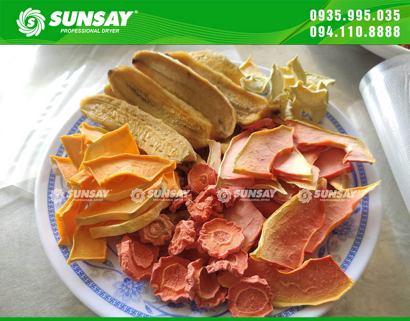 Các loại trái cây sấy dẻo thơm ngon