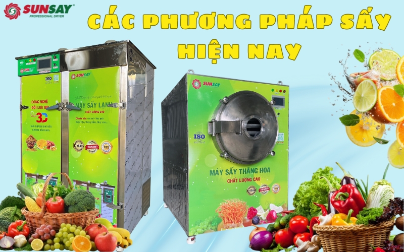 Nên sử dụng phương pháp sấy khô nào để đảm bảo chất lượng sản phẩm