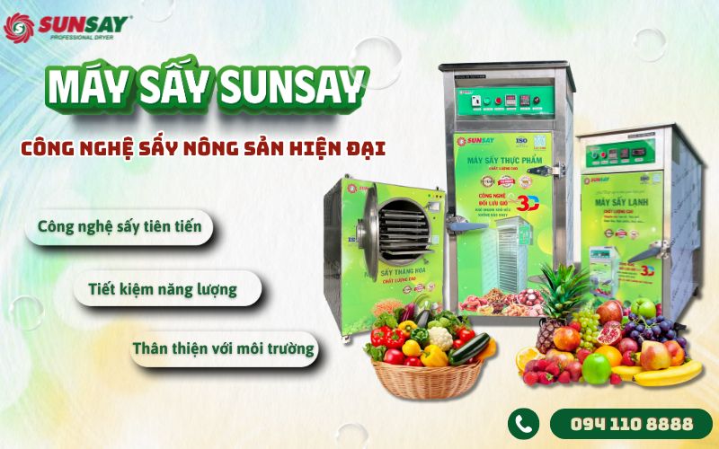 Công nghệ sấy nông sản hiện đại